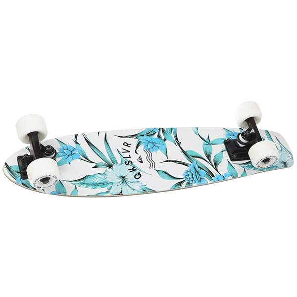 

Скейт мини круизер Quiksilver White Jungle White 6.5 x 26 (66 см)