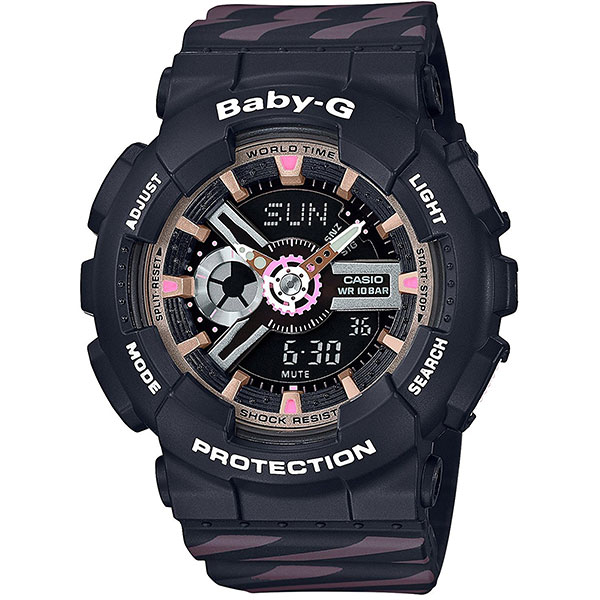 

Кварцевые часы женские Casio G-Shock Baby-g Baby-g ba-110ch-1a Black