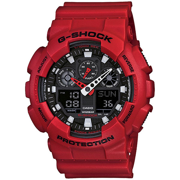 

Кварцевые часы женские Casio G-Shock Baby-g ba-110cr-4a Red