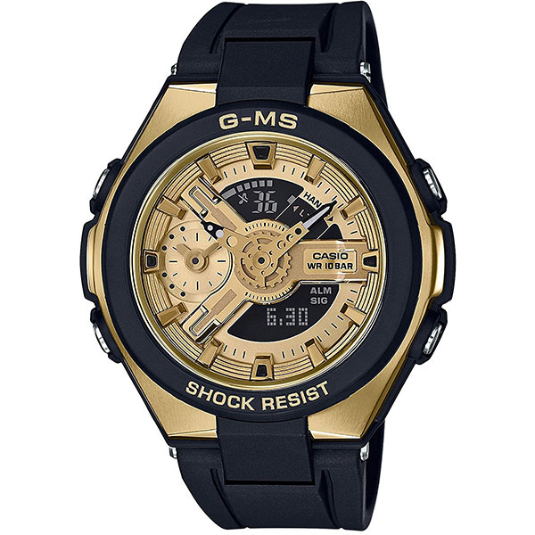 

Кварцевые часы женские Casio G-Shock Baby-g msg-400g-1a2 Black