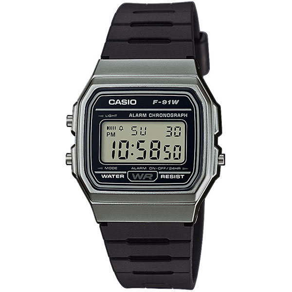

Электронные часы Casio Collection f-91wm-1b Black
