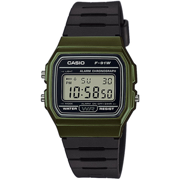 

Электронные часы Casio Collection f-91wm-3a Black