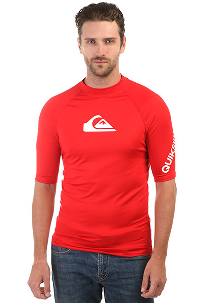 

Гидрофутболка Quiksilver All Time Quik Red