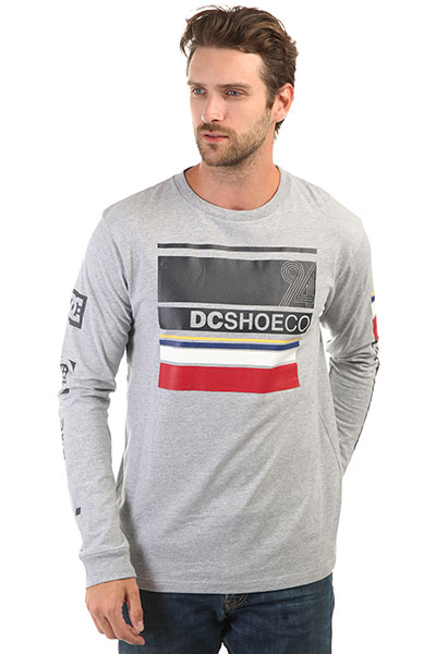 

Лонгслив DC Mad Racer Grey Heather