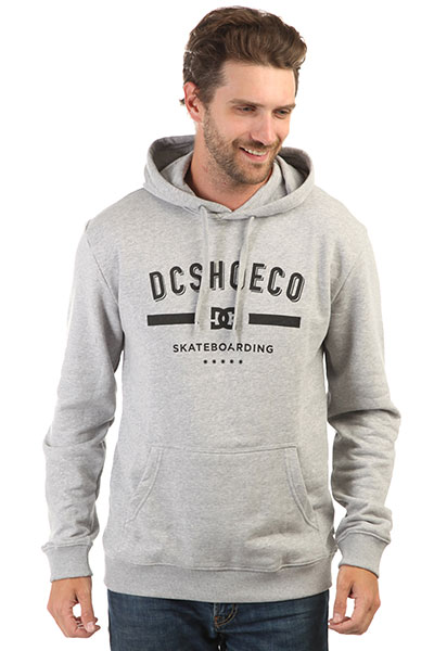 

Толстовка кенгуру DC Last Stand Grey Heather