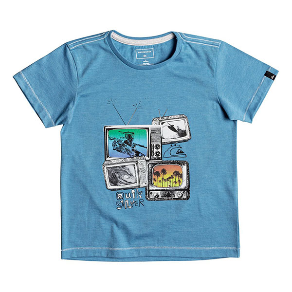 

Футболка детская Quiksilver Super Tv Boy Malibu Heather