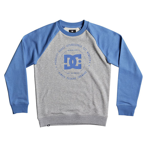 

Толстовка классическая детская DC Rebuil Cr Rag Campanula Grey Heather