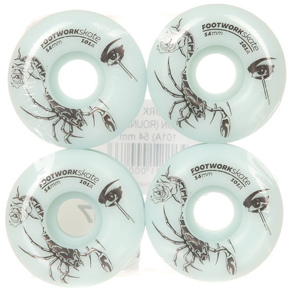 

Колеса для скейтборда для скейтборда Footwork Scorpion Light Blue 101A 54 mm