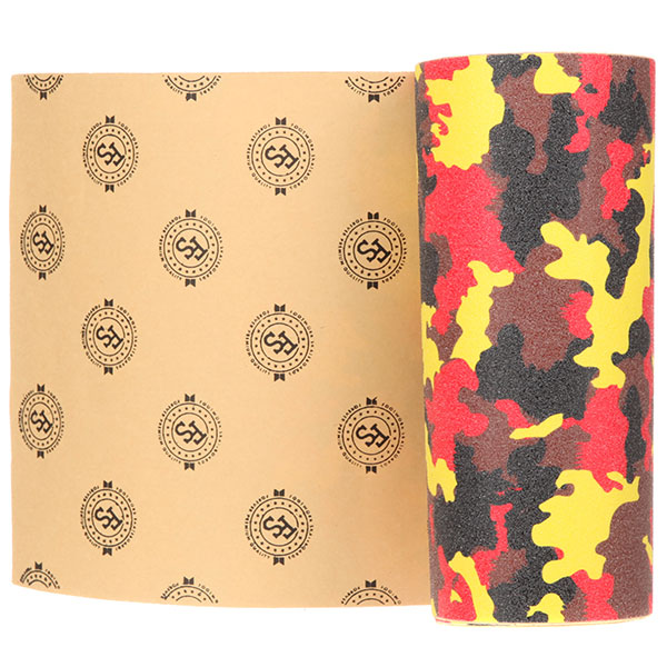 

Шкурка для скейтборда для скейтборда Footwork Camo Asap Die-cut Лого Multi
