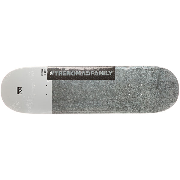 

Дека для скейтборда для скейтборда Nomad Macba Nmd3 Grey 31.9 x 8.5 (21.6 см)