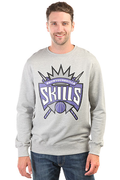 

Свитшот Skills Sacramento Grey Melange