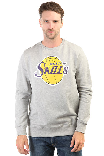 

Свитшот Skills Los Angeles Grey Melange