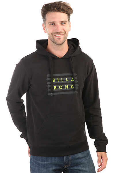 

Толстовка кенгуру Billabong Spray Die Cut Hoody Black