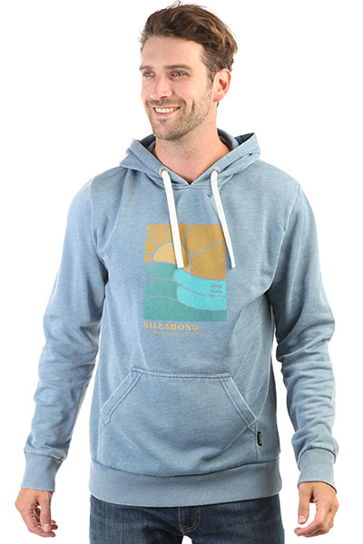 

Толстовка кенгуру Billabong Corduroy Swell Hood Slateblue