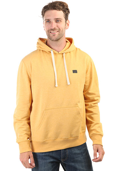 

Толстовка кенгуру Billabong All Day Pullover Mustard Heather