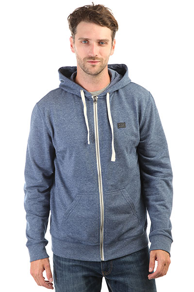 

Толстовка классическая Billabong All Day Zip Hoody Dark Blue Heath