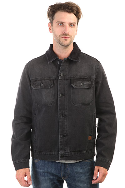 

Куртка джинсовая Billabong Barlow Trucker Washed Black