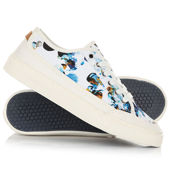 

Кеды кроссовки низкие женские Wrangler Peggy Share White Flower