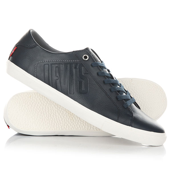 

Кеды кроссовки низкие Levis Woods 501 Navy Blue