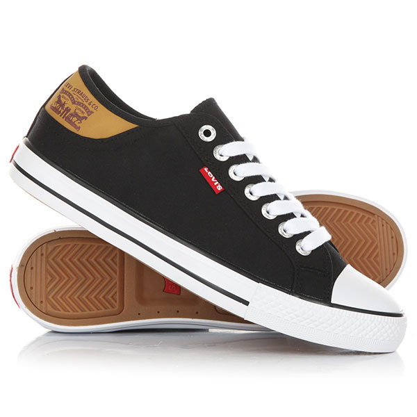 

Кеды кроссовки низкие Levis Stan Buck Regular Black