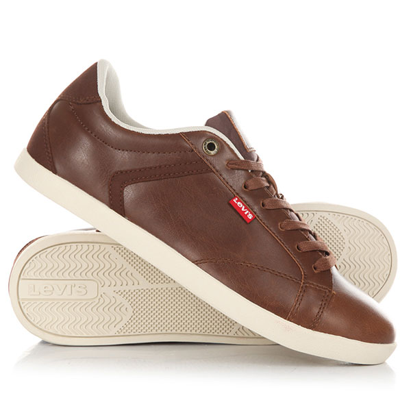 

Кеды кроссовки низкие Levis Loch Derby Medium Brown