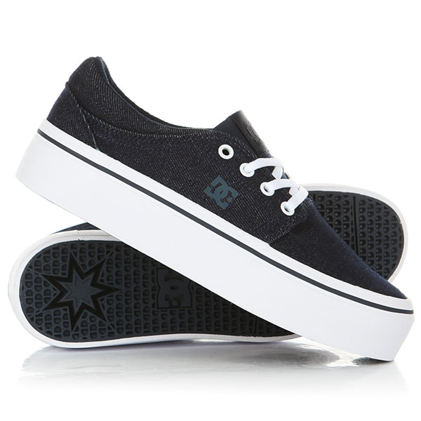 

Кеды кроссовки женские DC Trase Platform TX SE Denim