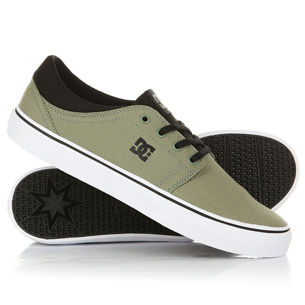 

Кеды кроссовки DC Trase TX Olive Green