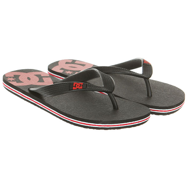 

Сланцы детские DC Spray Black/Red/White