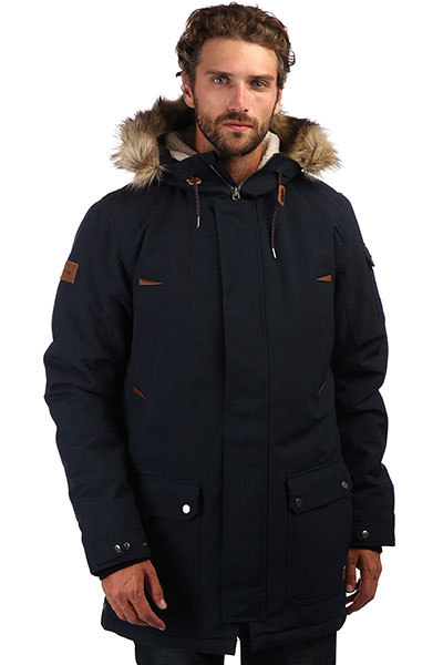 Куртка парка QUIKSILVER Ferris Vintage Indigo