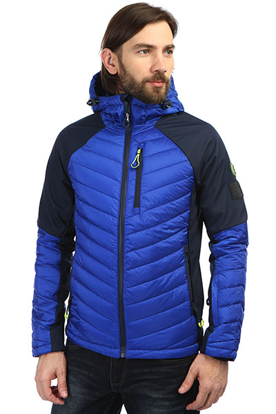 SuperDry Sport Kiso Padded Racer Jacket Cobalt Navy Proskater.ru