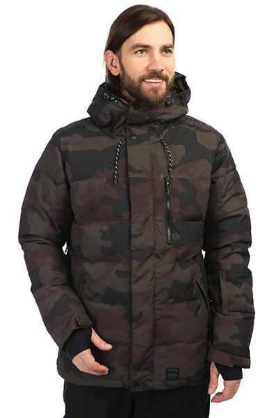 Куртка утепленная Billabong Glacier Puffer Camo
