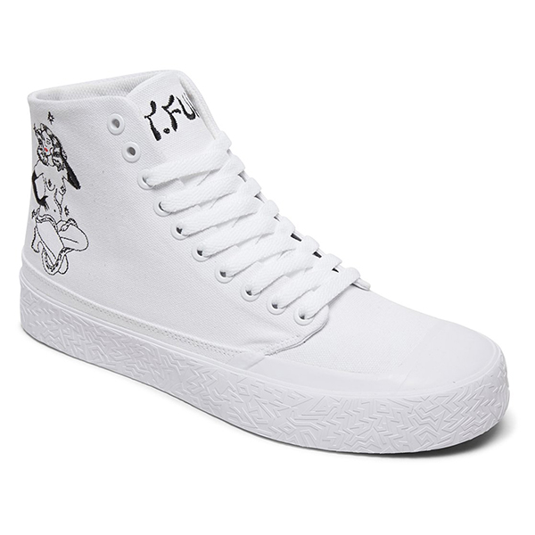 Купить кеды высокие DC Shoes Tfunk Hi X Tati M Shoe Wbk (ADYS300577-WBK) в интернет-магазине Proskater.ru