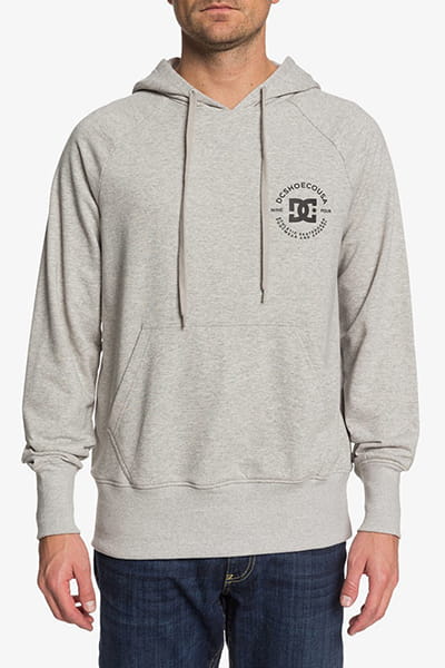 Купить мужская толстовка классическая DC Shoes Star Pilot Ph M Grey Heather (EDYSF03220-KNFH) в интернет-магазине Proskater.ru