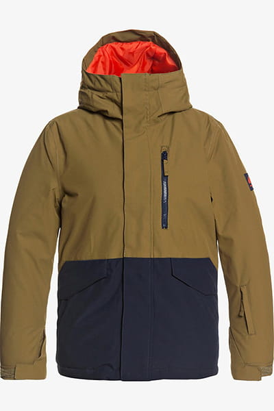 Куртка сноубордическая детский QUIKSILVER Mission S Military Olive