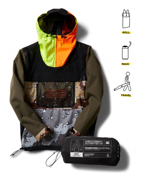 Dc asap anorak snowboard jacket on sale