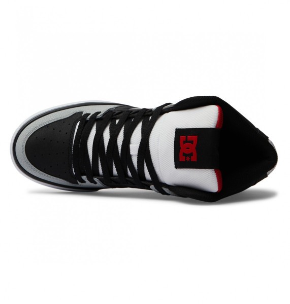 Dc high top shoes best sale