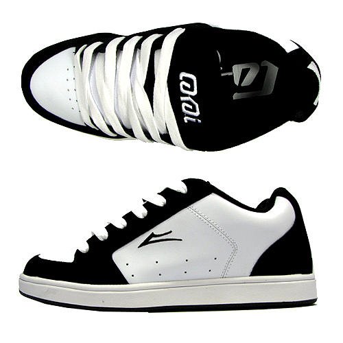 Lakai Larsen Black White 4771 Proskater.ru