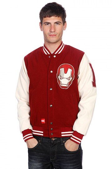 Iron man varsity on sale jacket