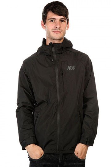 Купить ветровку Huf 10k Tech Jacket Black в интернет-магазине