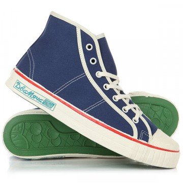 Купить кеды высокие два мяча 1965-02 White/Blue в интернет-магазинеProskater.ru