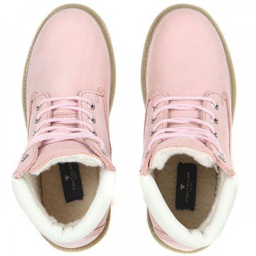 Купить ботинки женские Tom Tailor Shoes Collection 5899601 розовые(5899601) в интернет-магазине Proskater.ru