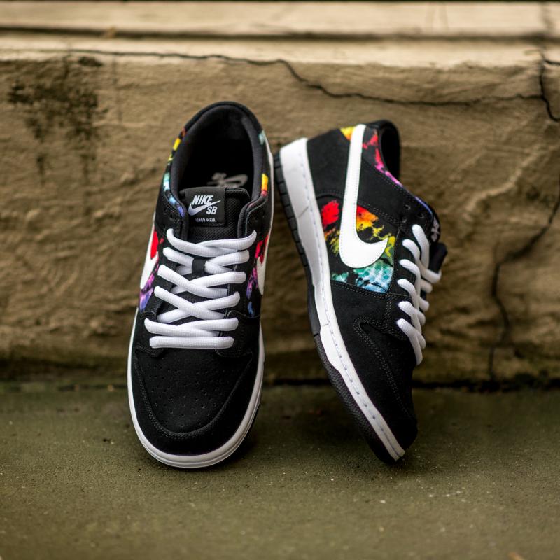 Nike SB Dunk Low Pro IW Black White Multicolor