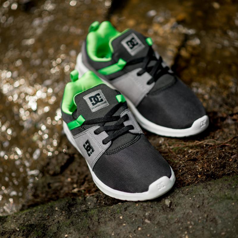 DC Heathrow M Shoe Black/Grey 